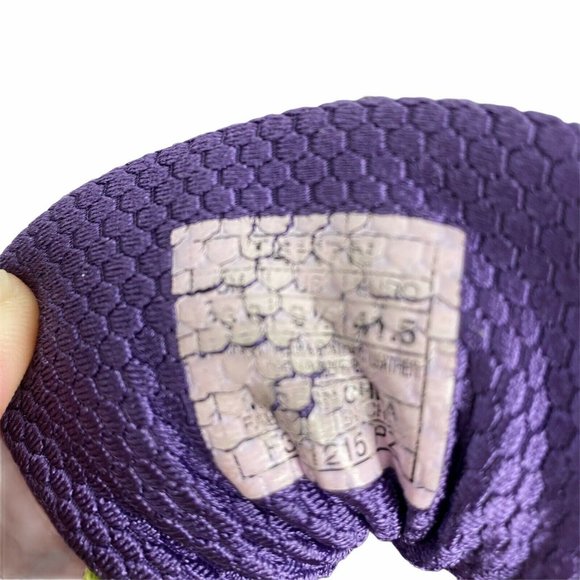 Asics Gel Kayano 21 Athletic Running Shoe‎ Gray Purple Green Womens Size 9 1/2 - Picture 11 of 11